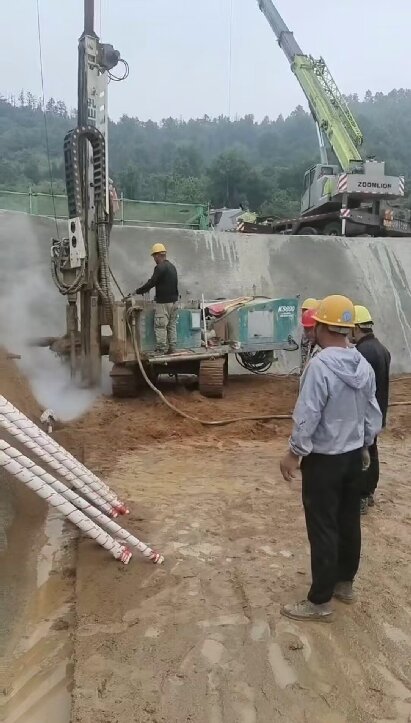 竹山工地施工用水井